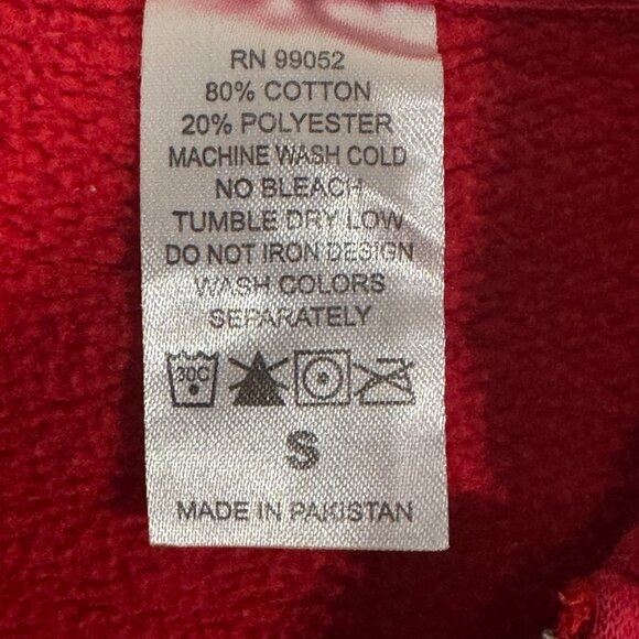 MAC MILLER Most Dope 1992 Zip Hoodie Red Size Small S 2012 Original - Picture 4 of 4